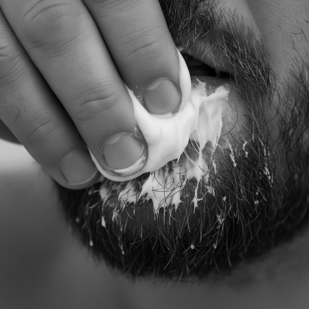 Beard oil conditioning